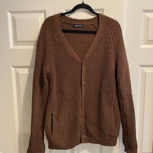 Brown American Apparel Cardigan